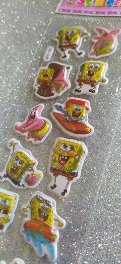 Stickers inflados Bob Esponja larga - comprar online