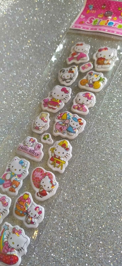 Stickers inflados Kitty larga en internet