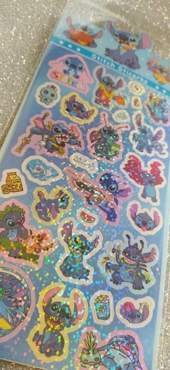 Stickers holográficos Stitch en internet