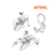ANTE FILTRO 029 039 MS290 MS390 STIHL 1127-124-1500 - comprar en línea