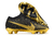 Chuteira de Campo Com Trava Air Zoom Mercurial - Preto Com Dourado