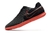 Chuteira de Futsal Tiempo - Preto Vermelho na internet