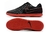 Chuteira de Futsal Tiempo - Preto Vermelho - chutedrop
