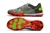 Chuteira de Futsal - Cinza/Verde e Vermelho - comprar online