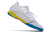 Imagem do Chuteira de Futsal - Branca/Azul e Amarelo