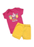 Conjunto body manga curta frutinhas na internet