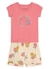 Conjunto blusa e shorts cajuzinho rosa - Código 36318