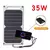Sistema de painel solar usb 5v com carregamento de acampamento para bancos de en