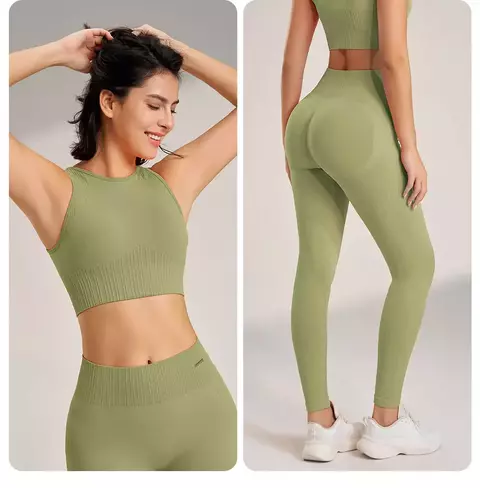 Sua calça de treinos, yoga, fitness, corrida, peças para mulheres, legging e top de cintura com alta qualidade. Compre agora na promoção