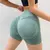 Calções esportivos para mulheres, leggings de cintura alta para ciclismo, jogg - voceatleta
