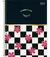 Caderno Check Pop Flores Xadrez 10 Matérias Espiral 1 Uni