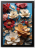 Quadro vertical Flores