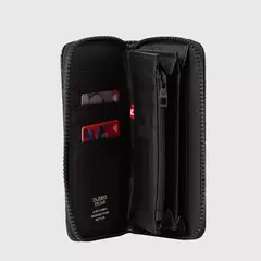BILLETERA CLASSIC NEGRA BRILLO en internet