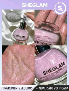 Iluminador/spray corporal em pó - Sheglam na internet