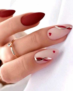 Unhas Postiças Decoradas Com Lixa 24 Peças/Unhas Postiças: Durabilidade, Praticidade e Muito Charme!