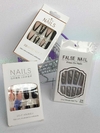 Unhas Postiças Decoradas Com Lixa 24 Peças/Unhas Postiças: Durabilidade, Praticidade e Muito Charme!