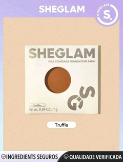 Skinfluencer de pele AMOSTRA DE BASE de cobertura completa simples - Sheglam - We Love MakeUp