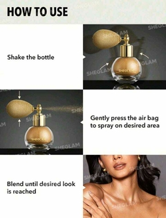 Iluminador/spray corporal em pó - Sheglam - comprar online