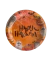 Prato de Papel 18cm Halloween com 10un Happy Halloween Laranja - Festa Descartáveis