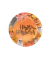 Prato de Papel 18cm Halloween com 10un Happy Halloween Laranja - Festa Descartáveis - comprar online