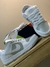 Tênis Sb DUNK Low Branco/Refletivo na internet