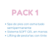 Pack CUMPLEAÑOS GLAM