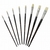 Pinceles Escolares Chatos Numeros del 0 al 16 - comprar online