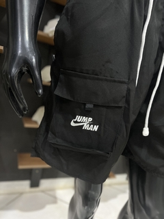SHORT TACTEL CARGO NK JUMP MAN - PRETO na internet