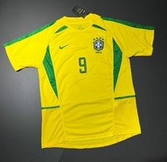 CAMISA BRASIL COPA 2002 - RONALDO 9
