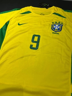CAMISA BRASIL COPA 2002 - RONALDO 9 - comprar online