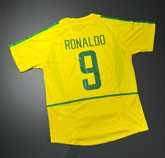 CAMISA BRASIL COPA 2002 - RONALDO 9 na internet