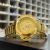Relógio Invicta New Noma Dourado Banhado á Ouro 18K Aço Inoxidável á Prova D'ÁGUA caixa larga
