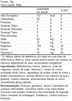 CARBO ENERGY DRY LIMÃO - 840G na internet