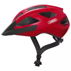 CAPACETE ABUS MACATOR VERMELHO TITAN TAM. M 52-58 - Ciclo Power Bike Shop