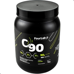 Carboídrato Em Pó C90 Intra-treino Fourlab Pote 1kg - Limão - comprar online