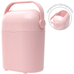 Lixeira Antiodor 9 Litros Para Descarte de fraldas Bebê Buba