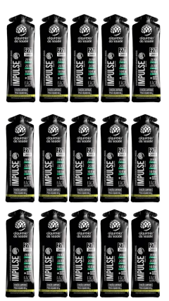 GEL IMPULSE BOX (15 SACHÊS) - 27G CARBO - ABACAXI COM HORTELÃ - comprar online