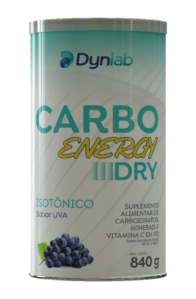 CARBO ENERGY DRY UVA - 840G - comprar online