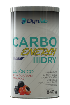 CARBO ENERGY DRY GUARANÁ COM AÇAÍ (CAF 75mg) - 840G - comprar online