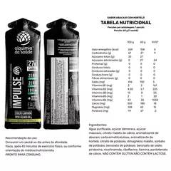 GEL IMPULSE BOX (15 SACHÊS) - 27G CARBO - ABACAXI COM HORTELÃ - Ciclo Power Bike Shop