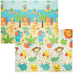 Tapete Dobrável Praia Dupla Face 150x200cm Impermeável Buba