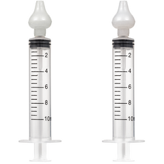 Kit 2 Lavadores Nasais Seringa Bico de silicone Higiene Buba - comprar online