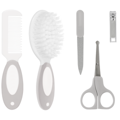 Kit Cuidados E Higiene Para Bebê Escova Pente Cortador Buba - comprar online