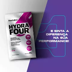 HYDRAFOUR UVA 15 SACHÊS SUPLEMENTO HIDROELETROLÍTICO FOURLAB - loja online