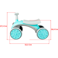 Bicicleta Scooter De Equilíbrio Infantil Com Som E Luz Buba - loja online