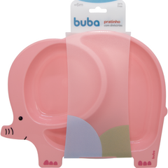 Kit Pratinho Elefante Com Divisórias mais Kit Talher Buba na internet