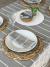 Servilletas RAYAS GRIS (Pack x4)