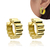 Brinco Argola Detalhada (8,5g) (Banho Ouro 24k) - comprar online