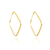 Brinco Argola Quadrada 1,6mm M (OURO 10K)