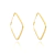 Brinco Argola Quadrada 1,6mm M (OURO 10K)
